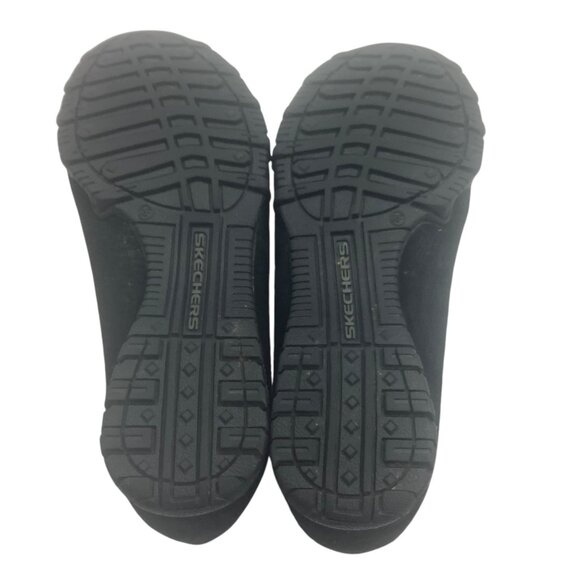 Skechers Relaxed Fit Black Suede Loafers Women Size 7 Memory Foam Comfort - Picture 8 of 8